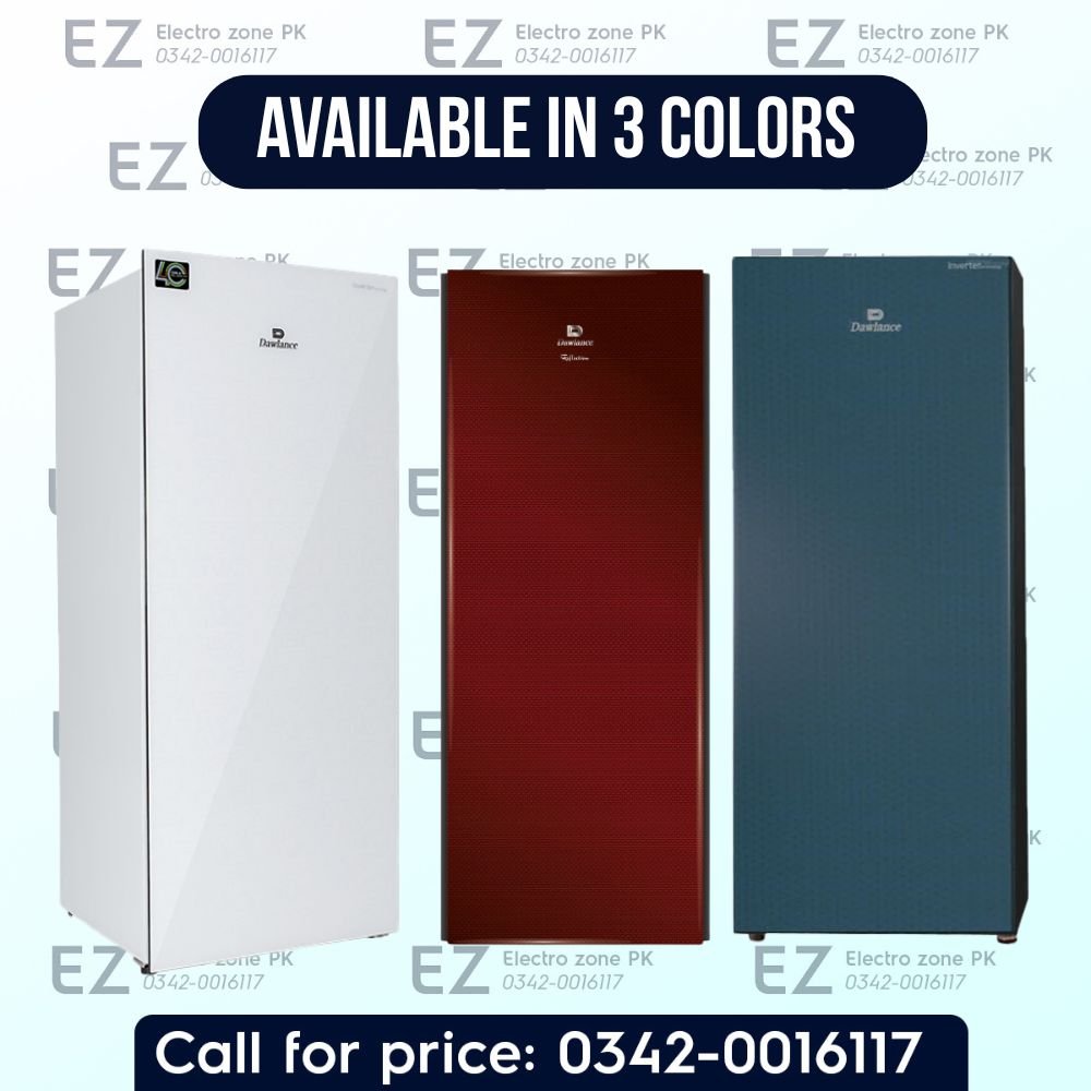 Dawlance VF 1035 Inverter Vertical Freezer | Glass Door