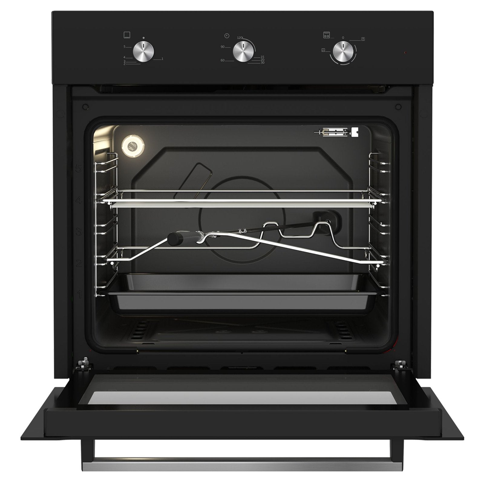 Dawlance DBG 21810 B 71 Ltr Built-in Oven Booster Pre-Heat 6-8 functions, Double Glass Door, Electric grill, St. Steel control panel | Cheapest Prices at Electro Zone