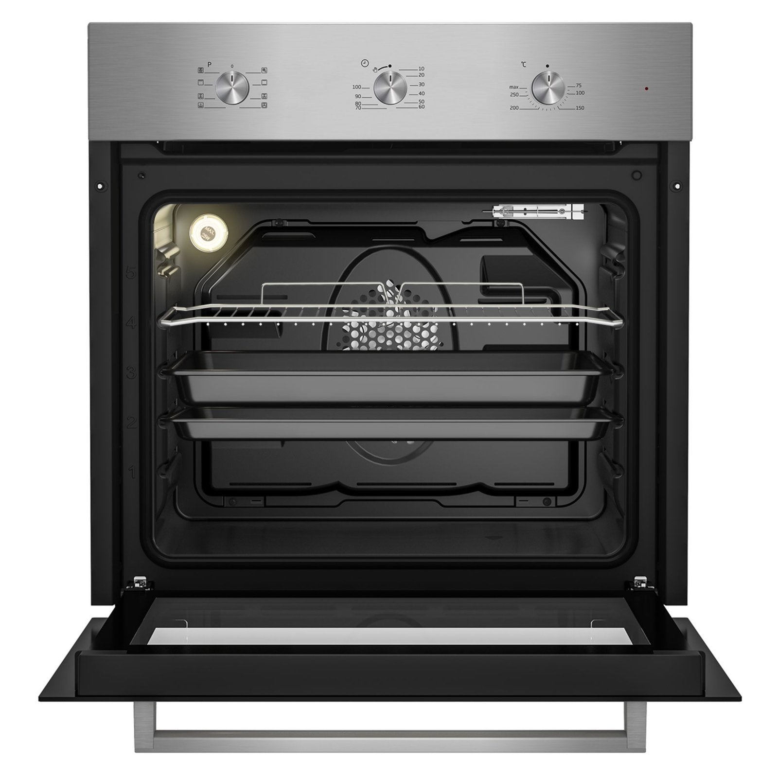 Dawlance DBM 208110 M 71 Ltr Built-in Oven Fast Preheat, Electric Grill, St. Steel Control Panel, 6-8 Functions, Double Glass Door | Unbeatable Prices at Electro Zone