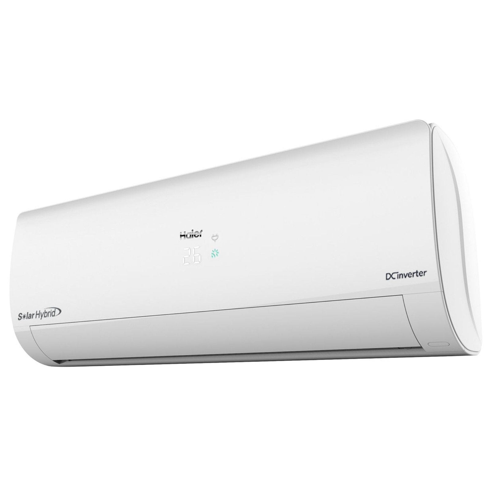 Haier Solar Hybrid Inverter 1.5 Ton Air Conditioner With 4 Solar Panels - Direct Solar Panel Connection - One-Touch Cleaning - 0 Electricity Bill - Refrigerant R-32