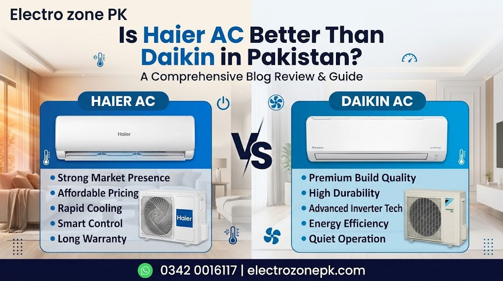 Is Haier AC Better Than Daikin in Pakistan?