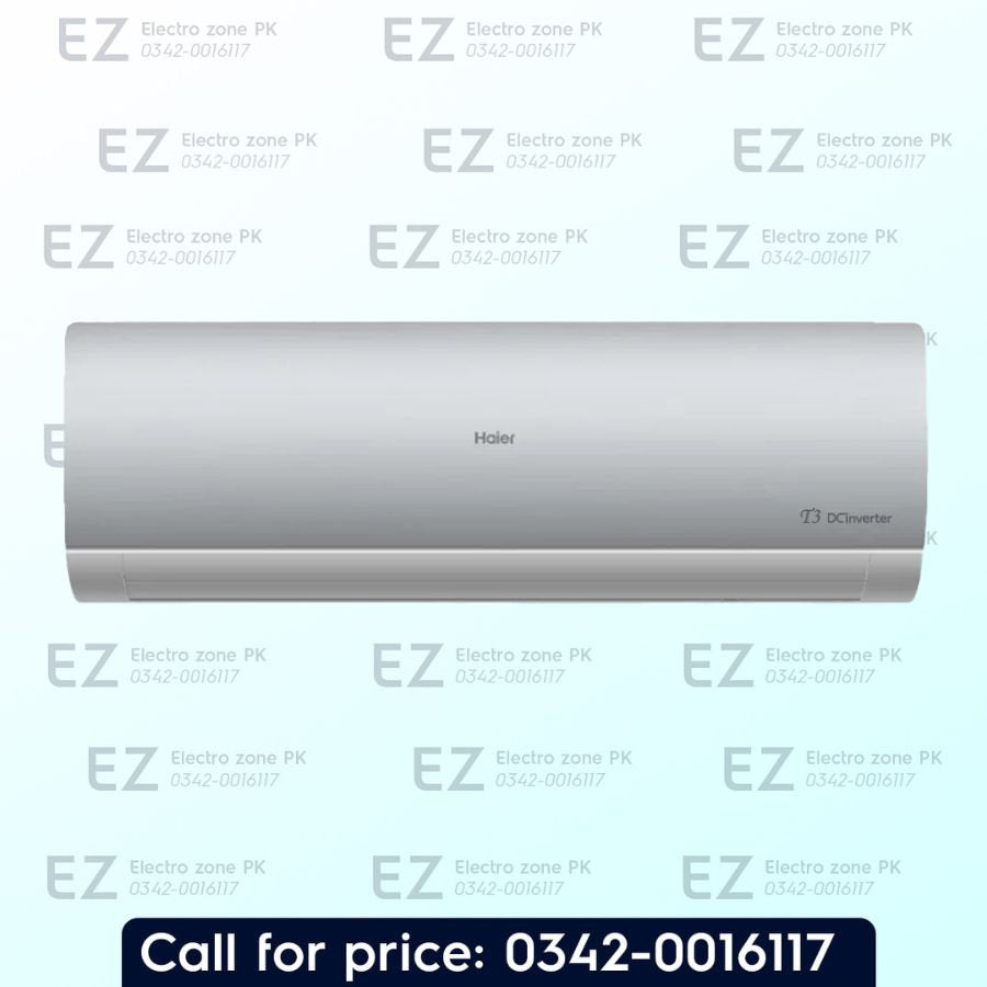 Haier 1 Ton 13HFAB T3 Inverter AC - Thunder Compressor - White and Grey Color