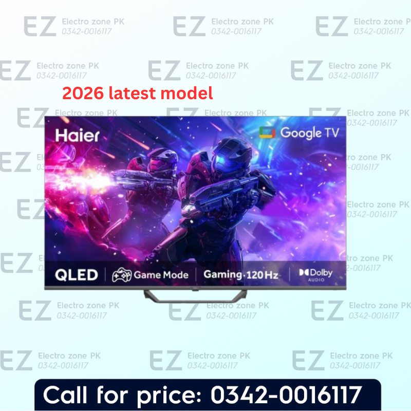 Haier 65 Inch 4K Ultra HD Google LED TV H65K85FUX – Dolby Vision &amp; Smart Google TV | Latest Model | Electrozonepk