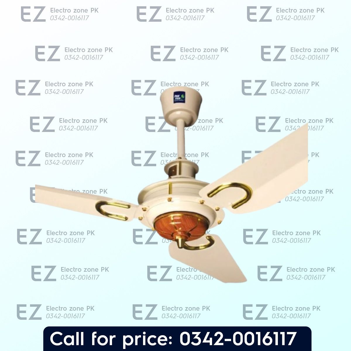 AC DC Ceiling Fan Antique Model Energy Efficient Durable Motor features efficient airflow, low power consumption and durable motor at Electro Zone Pakistan.