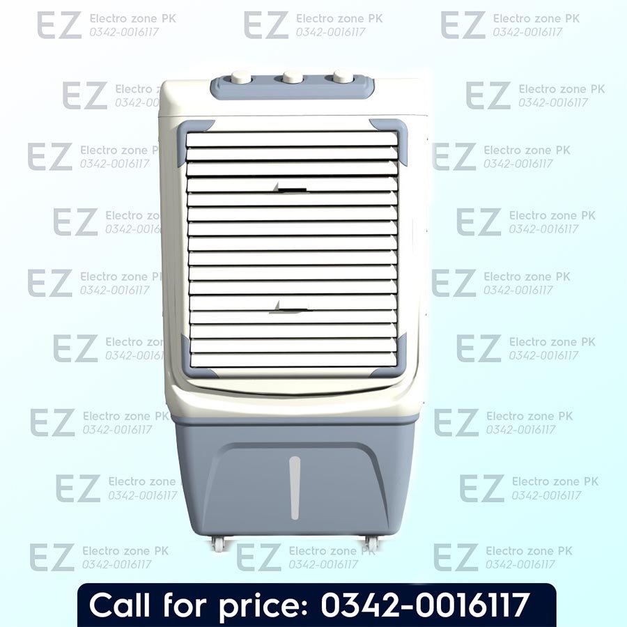 Alpha 6500PS Air Cooler features powerful airflow, efficient cooling and reliable performance for comfortable indoor spaces at Electro Zone Pakistan.