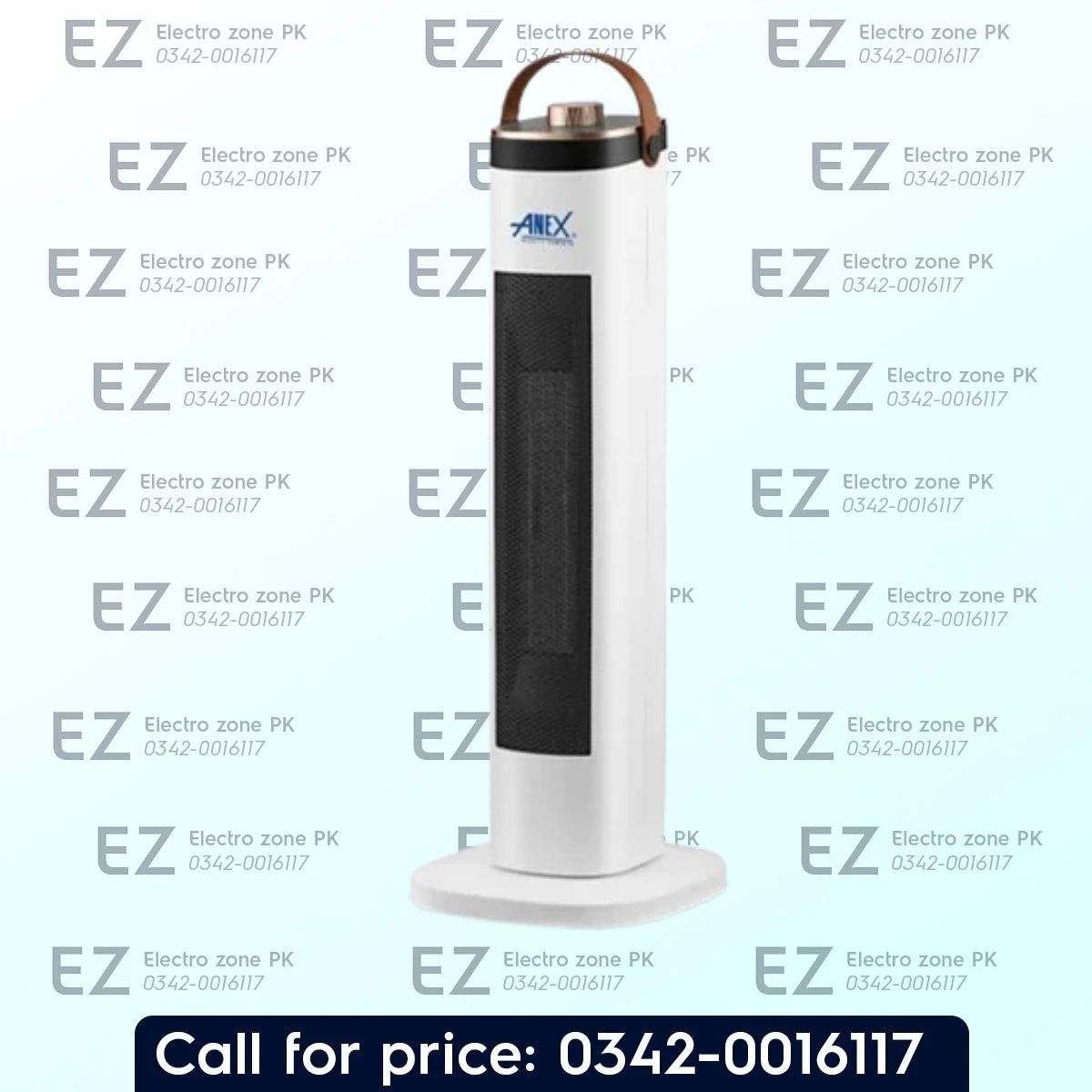 Anex AG 5016 Electric Fan Heater delivers practical room heating with a portable design and simple controls for added comfort during cold weather.