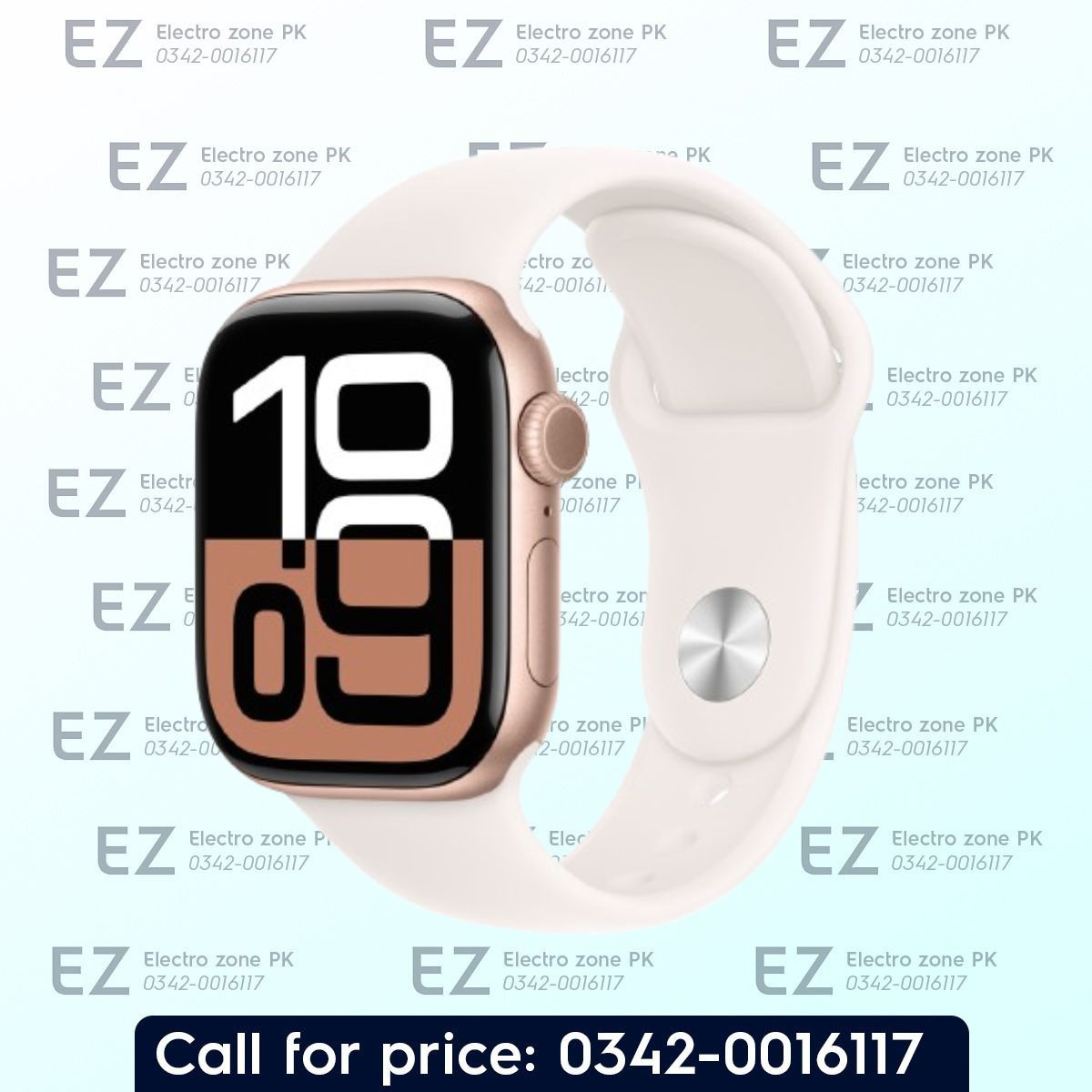 Apple Watch Series 10 GPS With 42mm featuring an Always-On Retina display, health tracking, fitness monitoring, GPS connectivity, and water resistance.