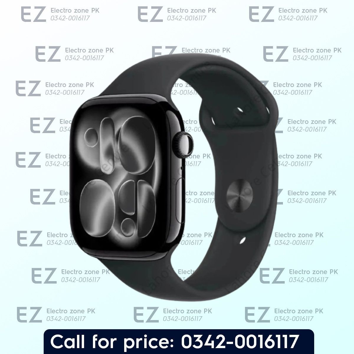 Apple Watch Series 11 GPS Jet Black Aluminum Case with advanced health tracking, durable design, fitness features, and reliable GPS connectivity.