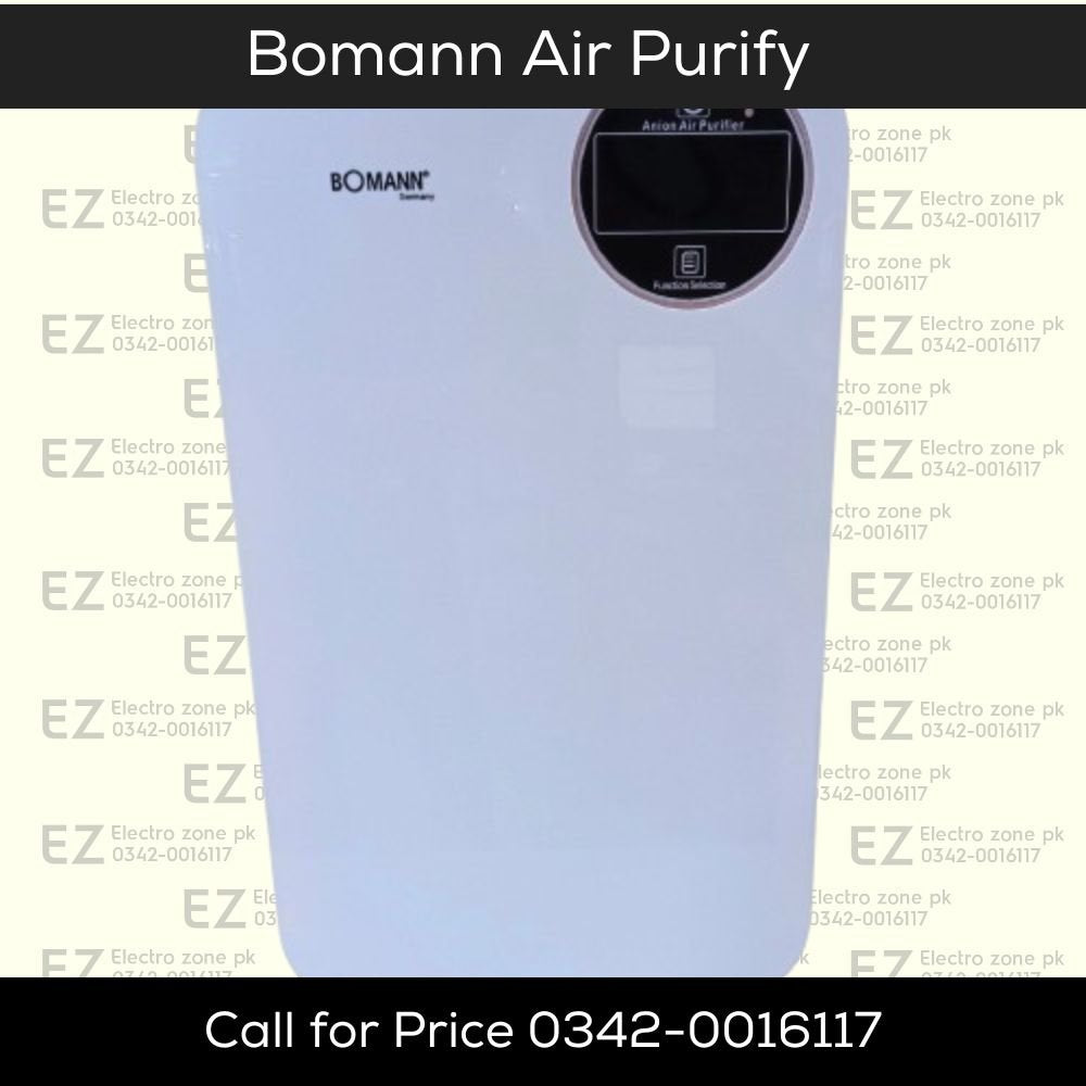 Bomann 50W Air Purifier helps improve indoor air quality with efficient air filtration, powerful purification, quiet operation, and convenient everyday use.