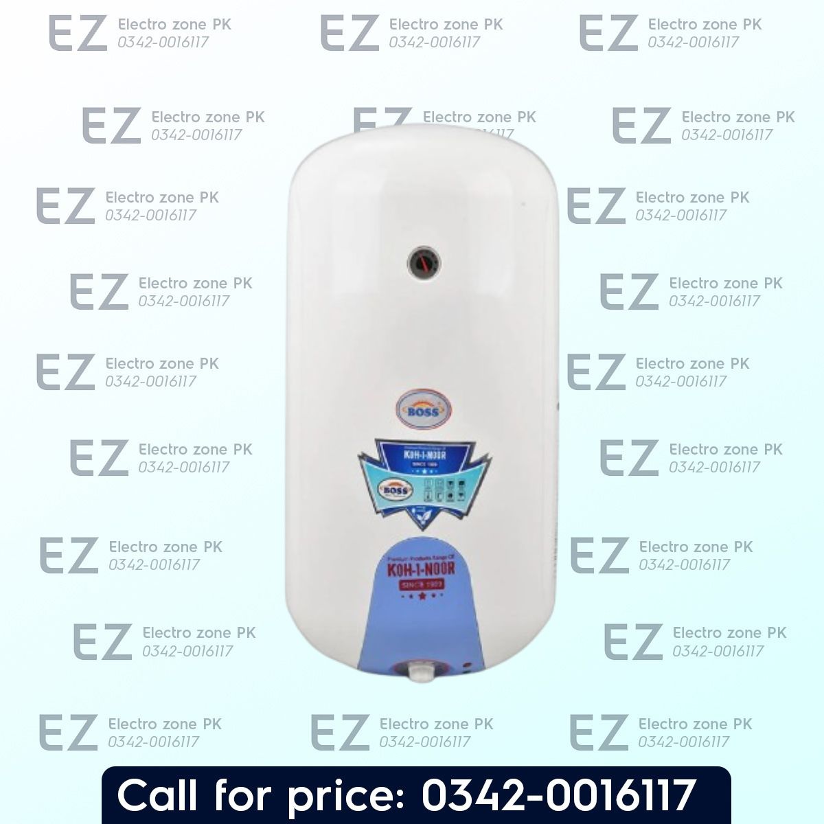 Boss 50 Liters Fast Electric Geyser 50CL Supreme Steel with 2KW power, enameled steel tank, 50L capacity and efficient heating for reliable hot water.