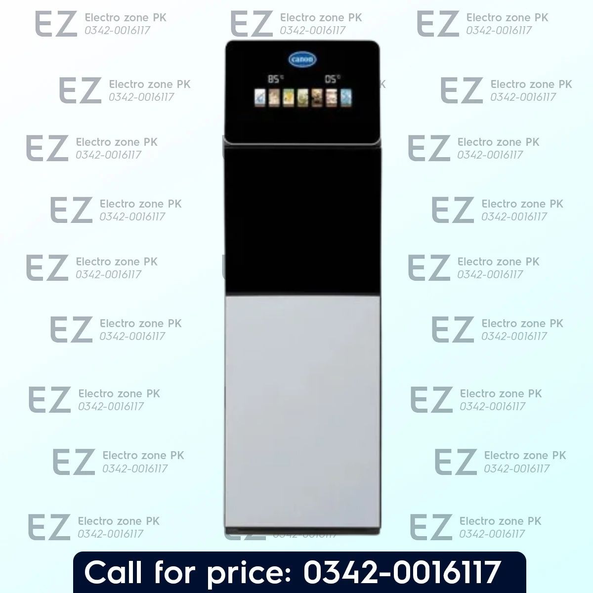 Canon CHA WDB 3T1150GBS 360 3 Tap Water Dispenser offers hot, cold, and normal water with bottom loading and convenient dispensing for daily home and office use.