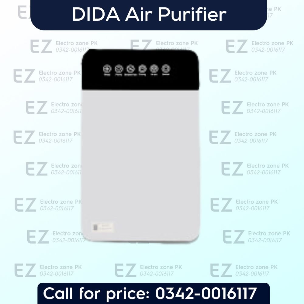 DIDA Air Purifier and Humidifier helps improve indoor air quality by filtering airborne impurities while adding moisture for a fresher, more comfortable environment.