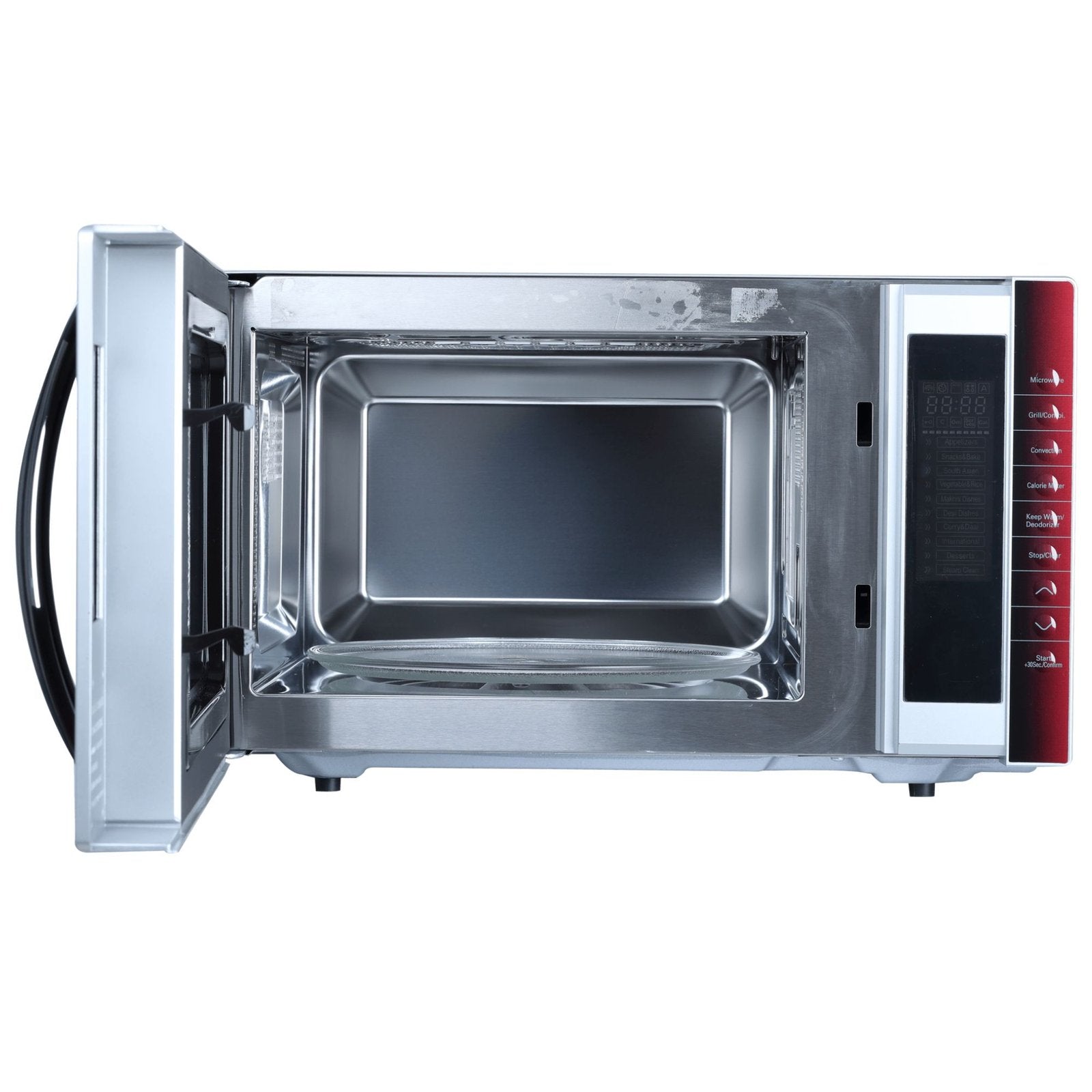 Dawlance DW-115 CHZP 25 Ltr Baking Microwave Oven microwave power output 800watt, convection 1200 watt, 64 Built-in-recipes, Energy Efficient, Child Safety Lock | Best Prices at Electro Zone