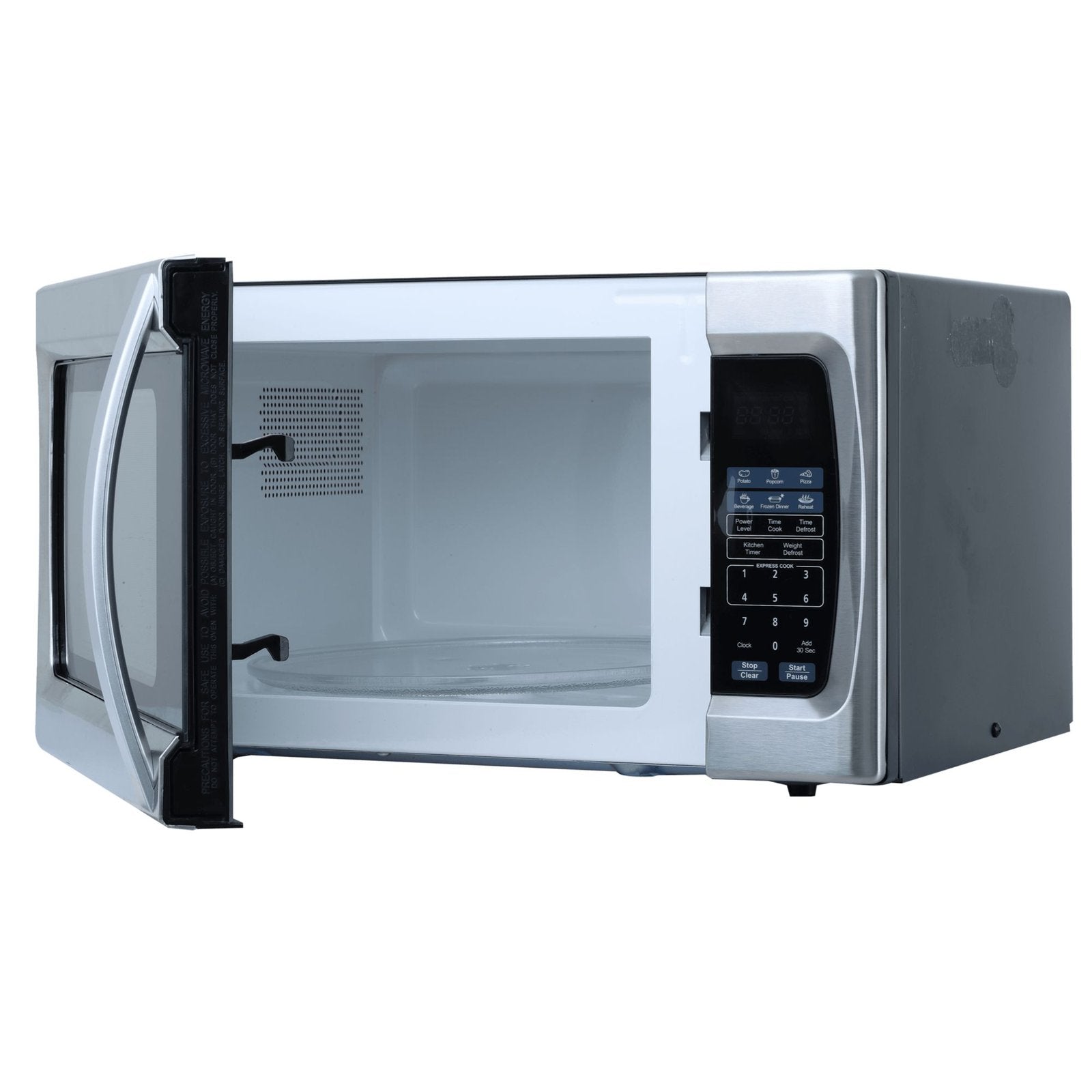 Dawlance DW-132S 32 Ltr Heating Microwave Oven 7 Built-in Recipes, Stainless Steel, Child Safety Lock, 10 Power Levels for Cooking, Rust Resistant Steel Body | Unbeatable Prices at Electro Zone