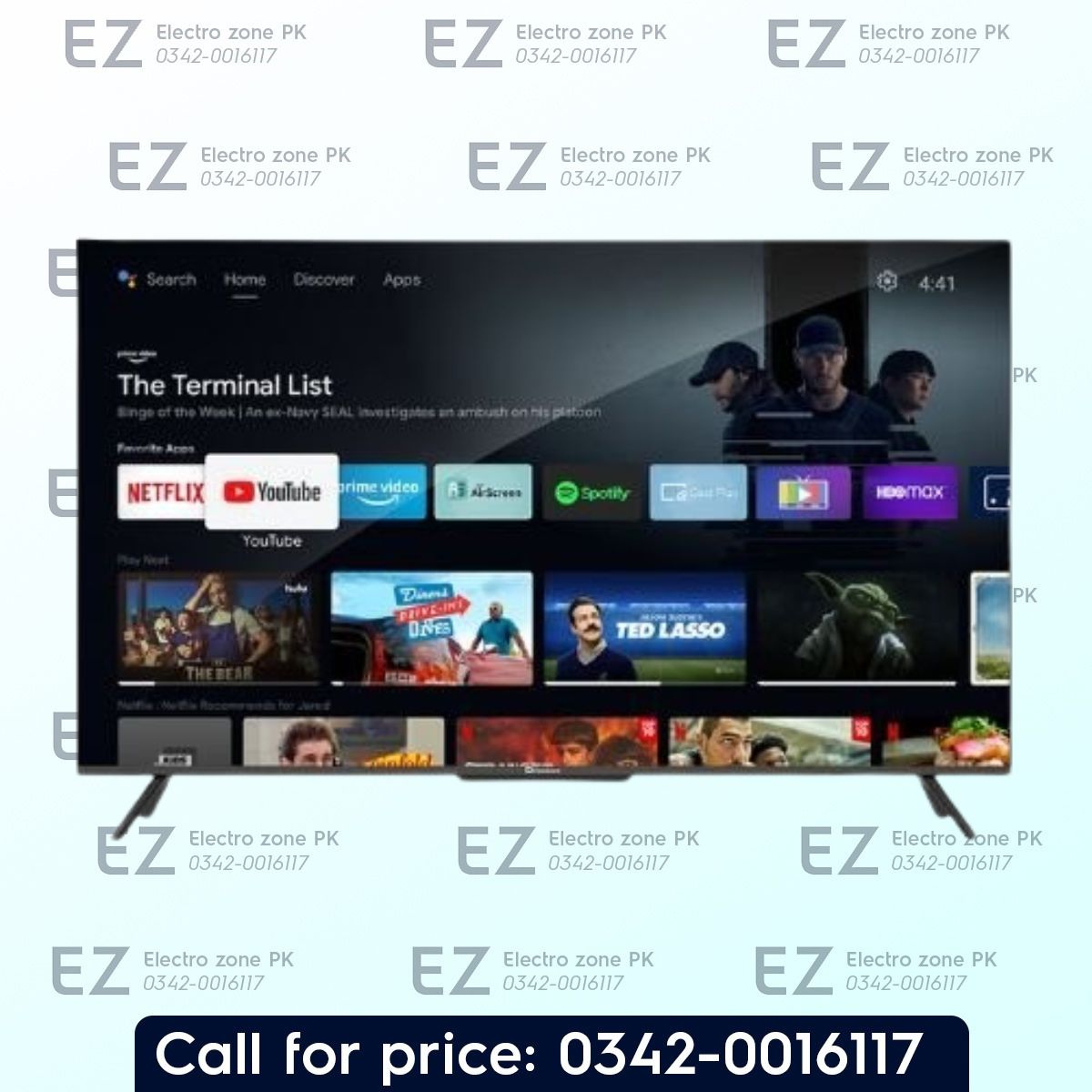 Dawlance 43 Inch 43G3AP Smart 4K Ultra HD Android LED TV offers stunning visuals, vibrant colors, smart features, and seamless entertainment for your home.