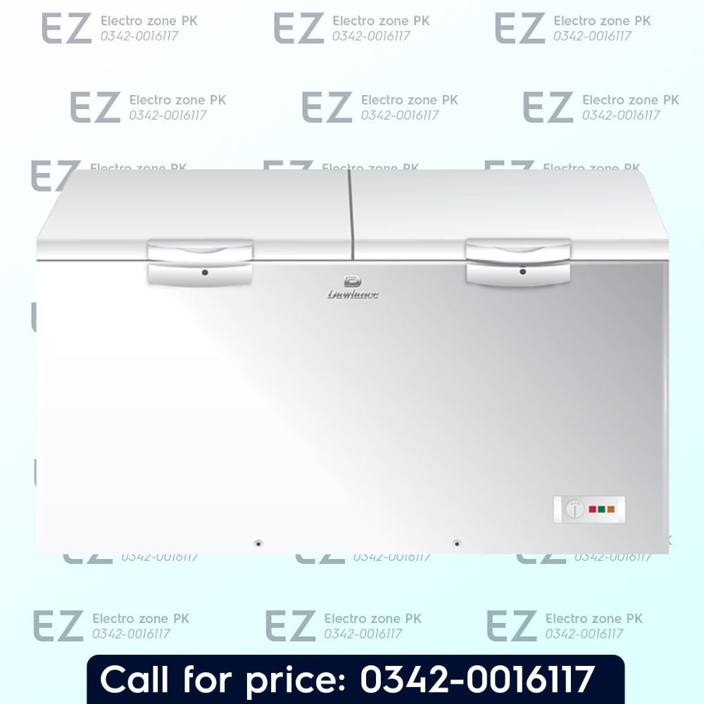 Dawlance 500 Liter DF 500 DD Inverter Deep Freezer features inverter cooling, fast freezing and energy-efficient storage at Electro Zone Pakistan.