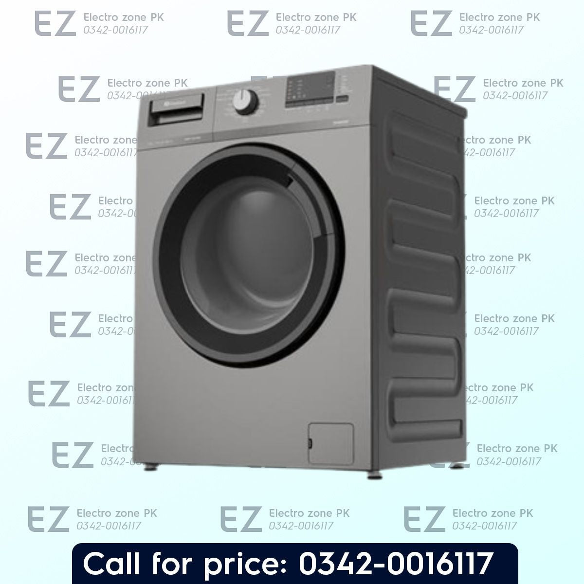 Dawlance 7 Kg DWF 7310 Inverter Manhattan Grey Front Load Washing Machine offers efficient cleaning, inverter technology, smart programs, and energy savings.