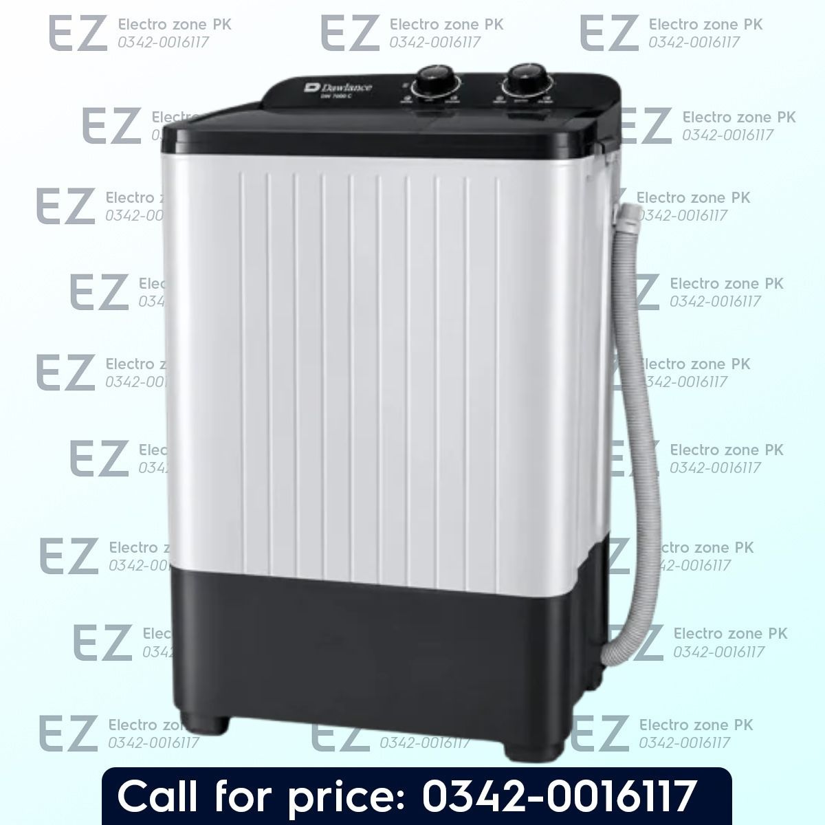 Dawlance 80085 8KG Semi Automatic Washing Machine features Soak Mode and AquaWave Scrubber technology for effective stain removal and fabric cleaning.