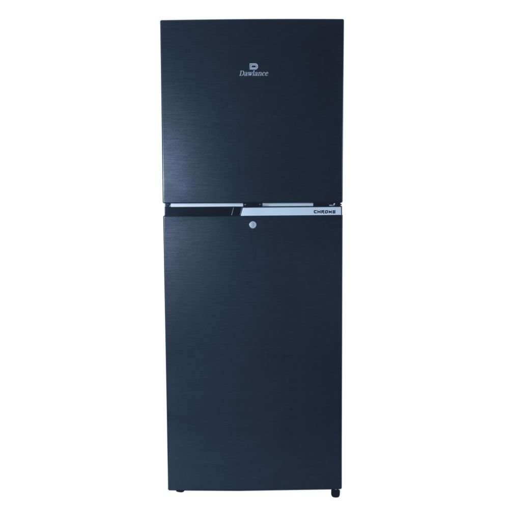 Dawlance 9140 Chrome FH Refrigerator features efficient cooling, precise temperature control and spacious storage at Electro Zone Pakistan for fresh food storage.