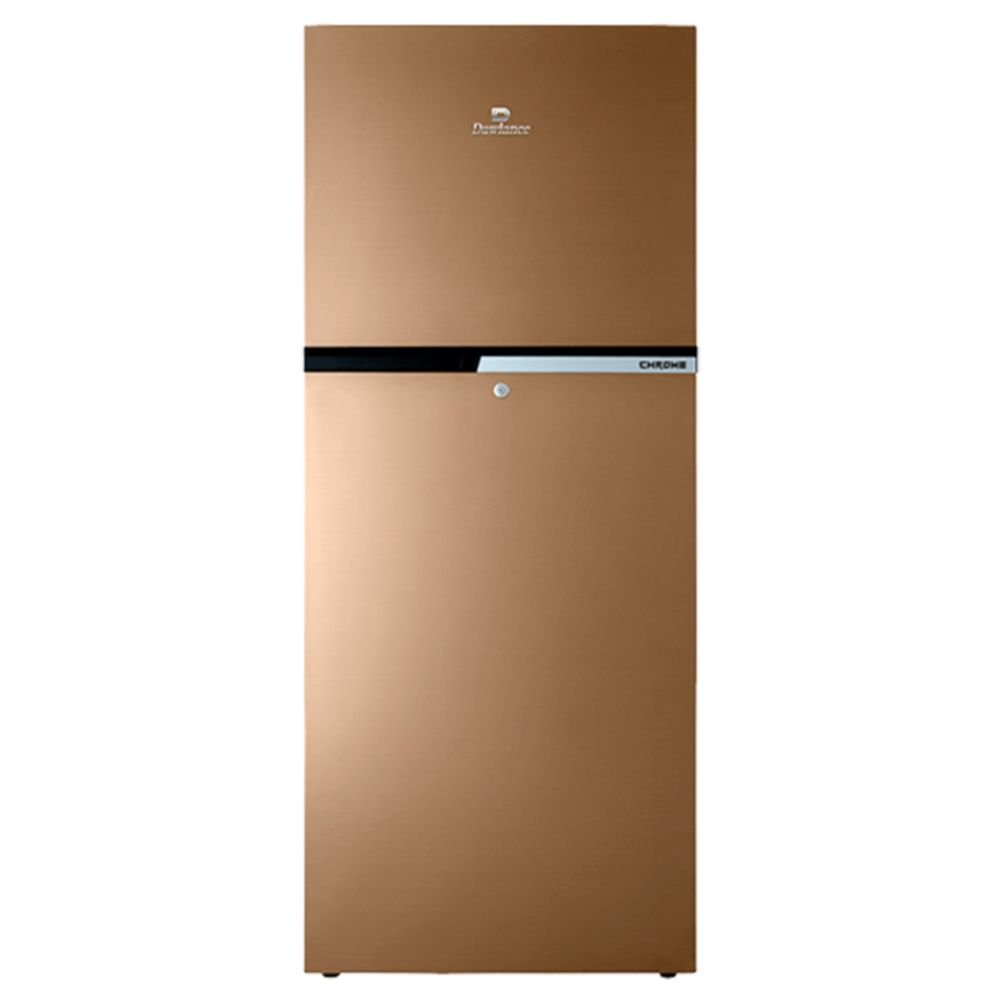 Dawlance 9149 E-Chrome Refrigerator features efficient cooling, energy-saving performance and precise temperature control at Electro Zone Pakistan.