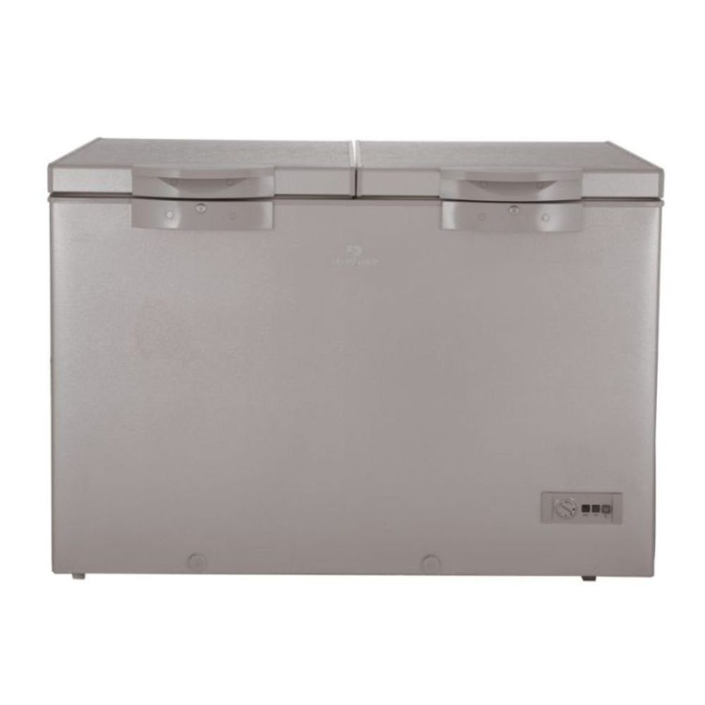 Dawlance 91998 Signature Lvs Grey and White Twin Door Deep Freezer features rapid freezing, spacious storage and efficient cooling at best price in Pakistan.