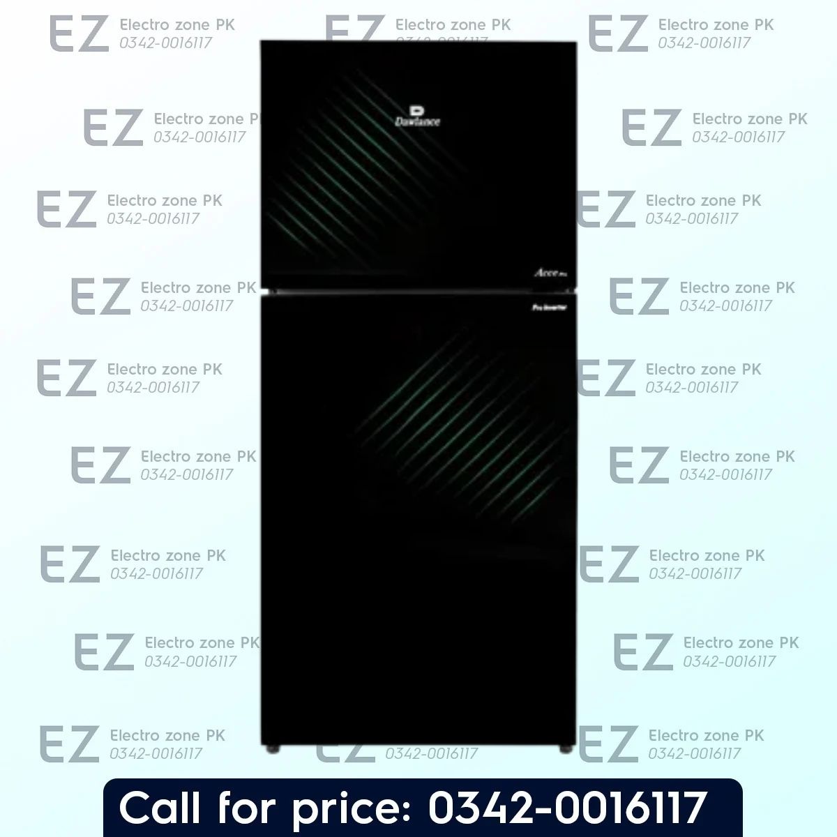 Dawlance 91999 Acce Pro Inverter Refrigerator features inverter technology, energy-efficient cooling, and spacious storage for effective food preservation.