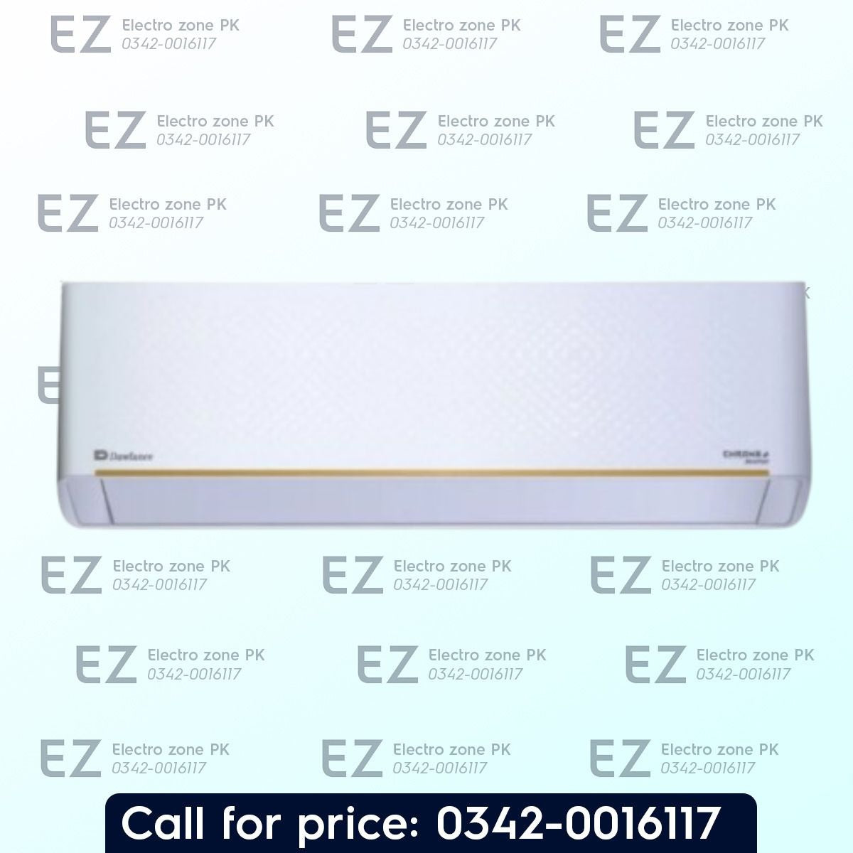 Dawlance Chrome Plus 1.5 Ton Inverter Split AC features variable-speed compressor, heat transfer control and optimized airflow. Shop at Electro Zone Pakistan.