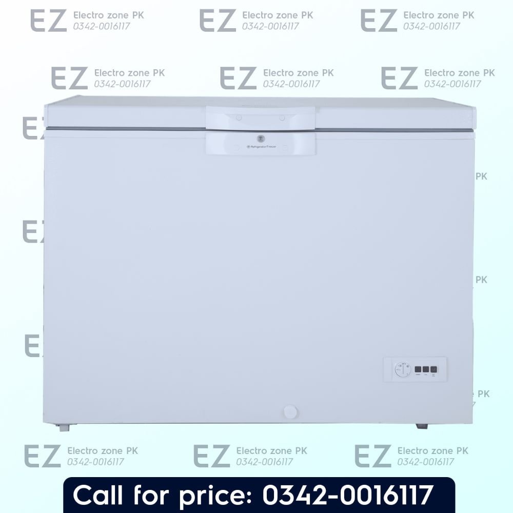 Dawlance DF 400 Inverter Deep Freezer features inverter cooling, fast freezing and energy-efficient performance for reliable storage at Electro Zone Pakistan.