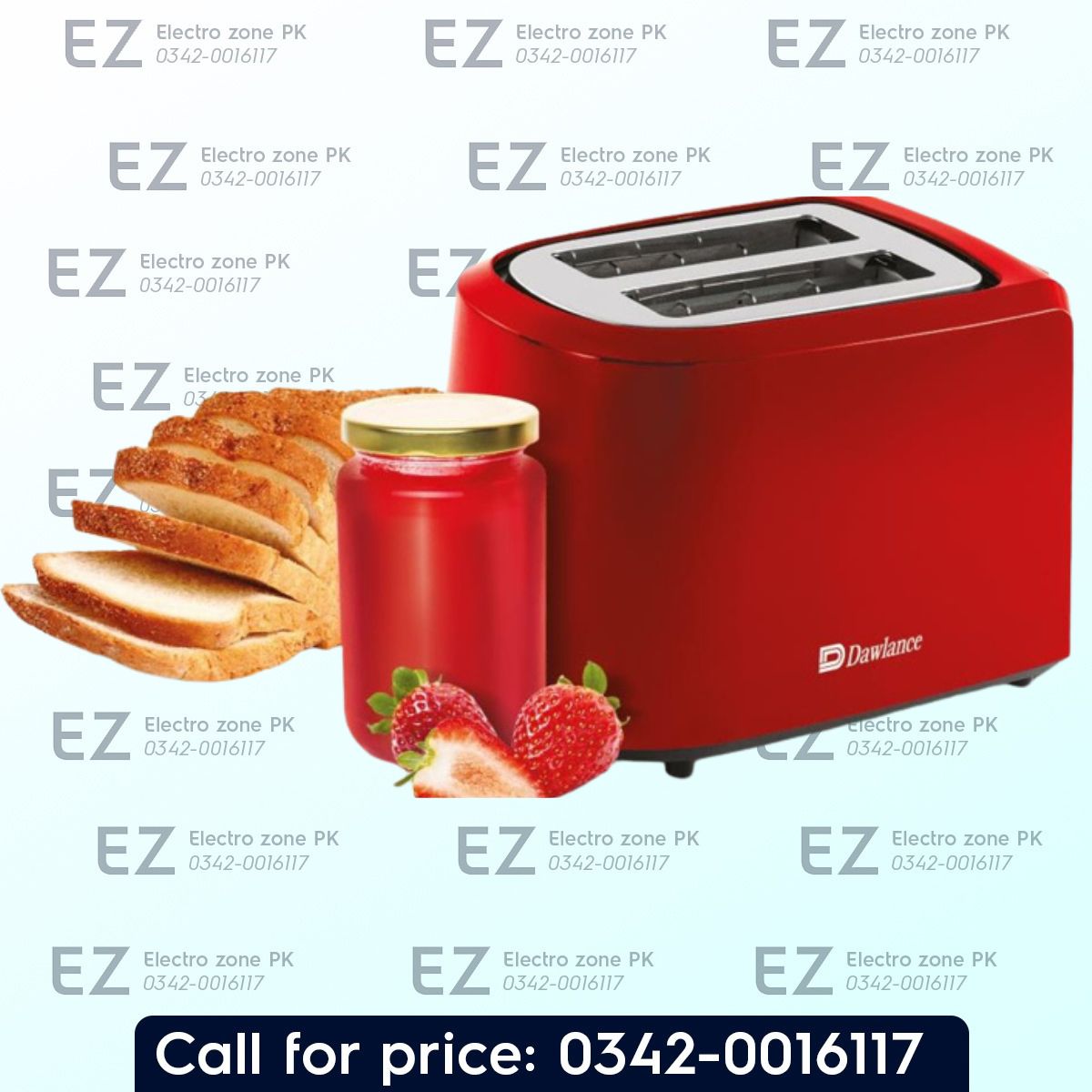 Dawlance DWT 7285 Toaster offers fast and even toasting, adjustable browning control, convenient operation, and a practical design for everyday kitchen use.