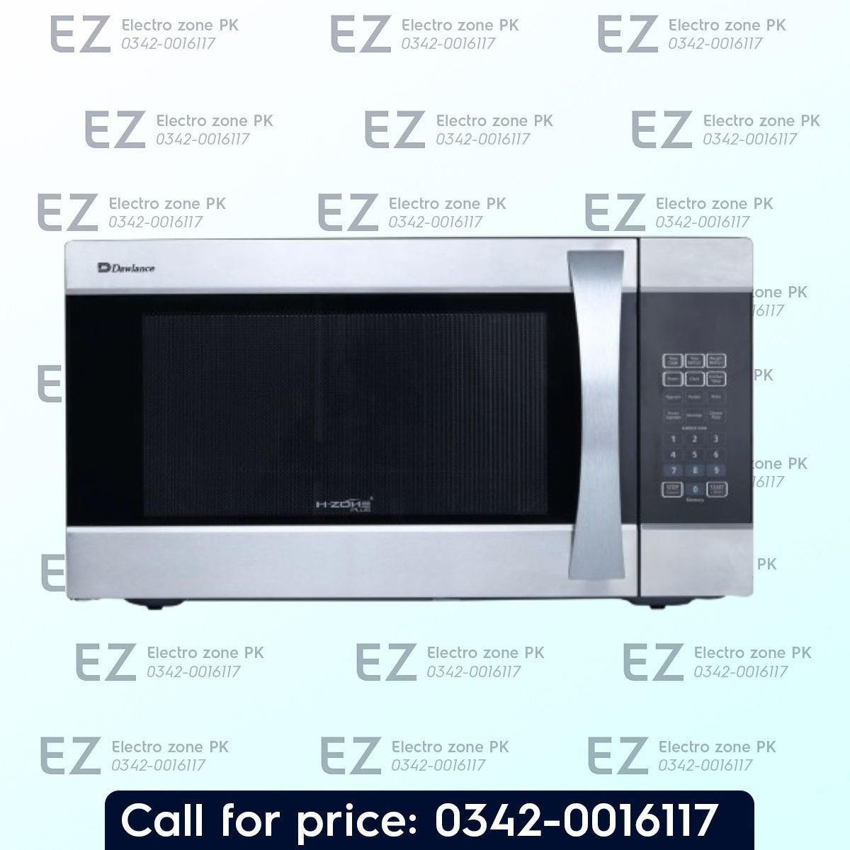 Buy Dawlance DW 162 HZP Microwave Oven Engineered with a high-capacity delivering 1200 watts of RF output, operates on a stabilized 230V/50Hz power supply.