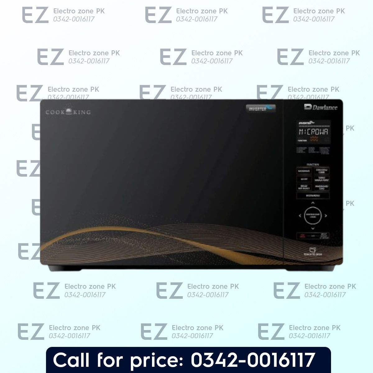 Dawlance DW 560 Air Fryer Microwave Oven features air frying microwave heating, multiple cooking modes and precise temperature control at Electro Zone Pakistan.