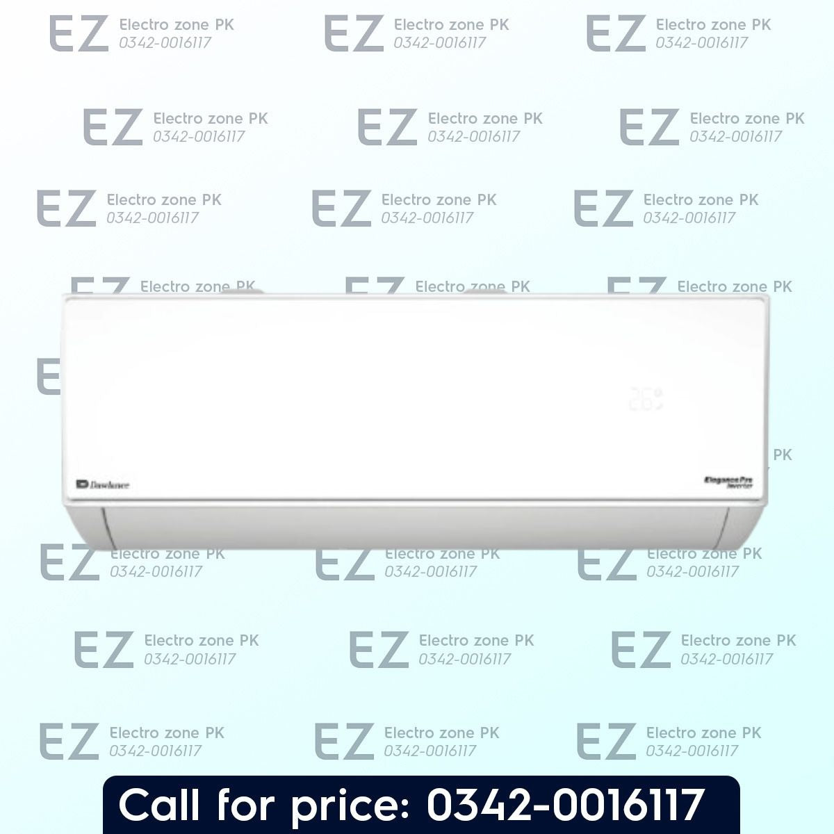 Dawlance Elegance 45 Inverter 2 Ton Split AC features variable-speed compressor, enhanced heat exchange and optimized airflow. Shop at Electro Zone Pakistan.