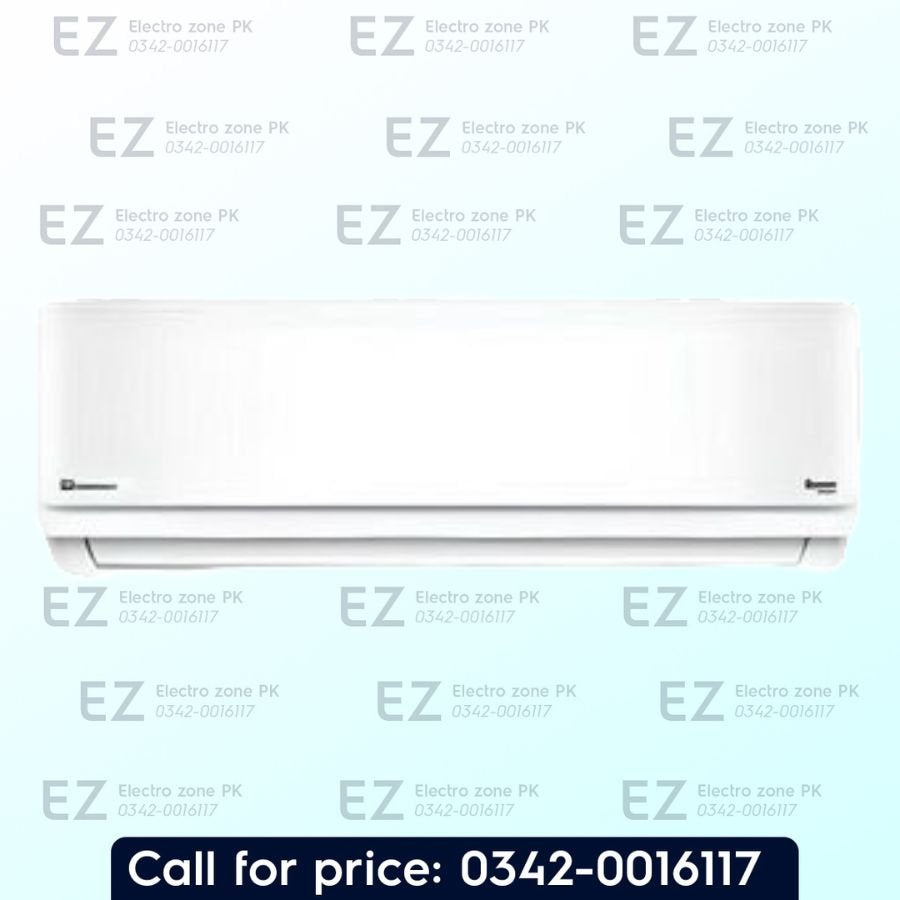 Dawlance Suave+ 1.5 Ton Inverter AC features variable-speed compressor, rapid cooling and optimized airflow for efficient cooling at Electro Zone Pakistan.