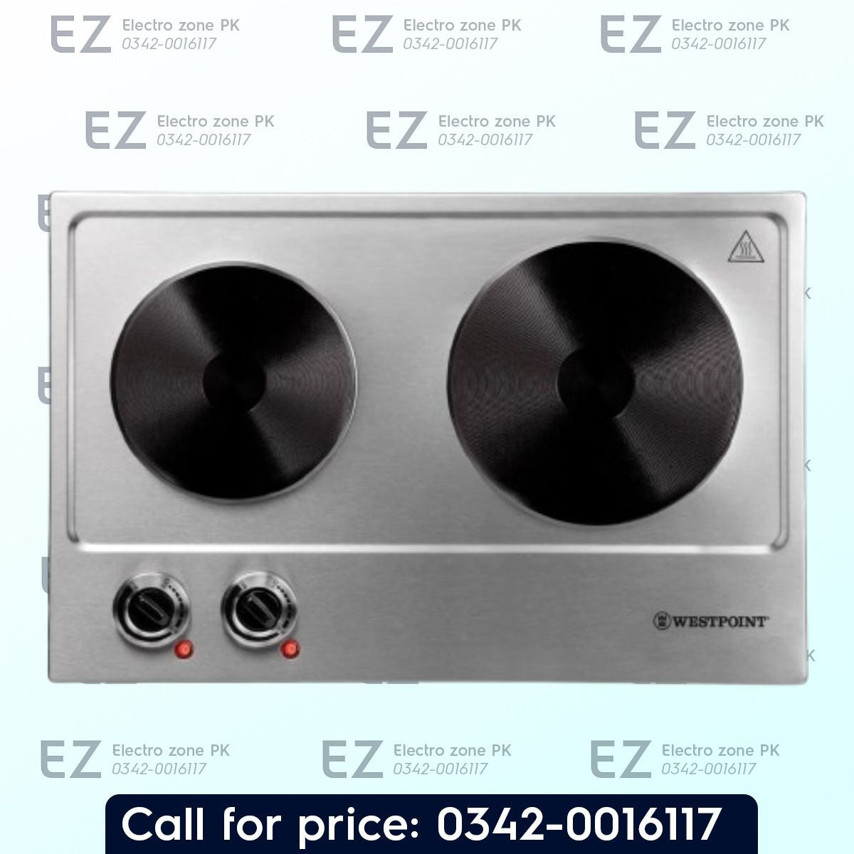Dawlance WF 252 Professional Dual Hot Plate offers efficient cooking, dual heating plates, adjustable temperature control, and convenient operation for everyday kitchen use.