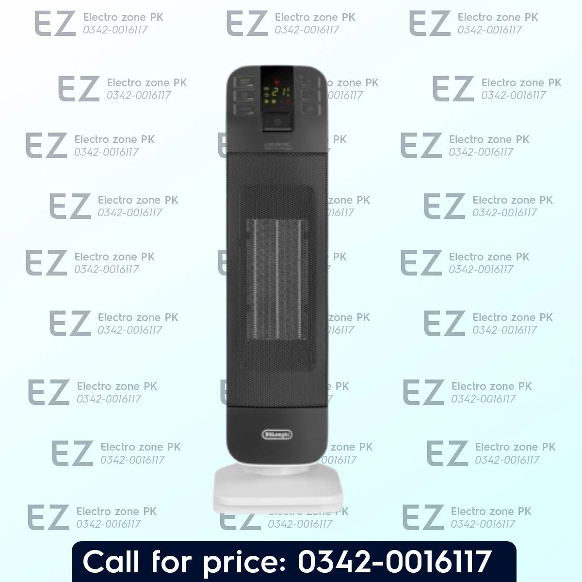 Delonghi HFX 65V20 Electric Fan Heater offers 2000W heating, adjustable thermostat control, multiple heat settings, and safety protection for winter comfort.
