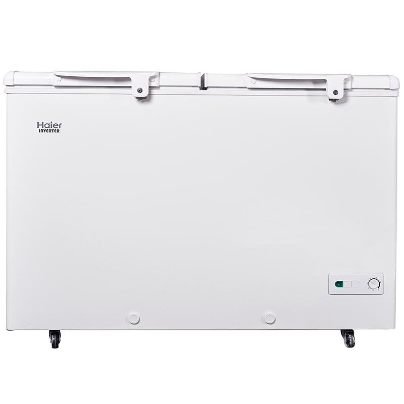 Haier 545 Inverter Deep Freezer Double Door available in biggest capacity in Pakistan comparison with other companies. buy now at the best prices.