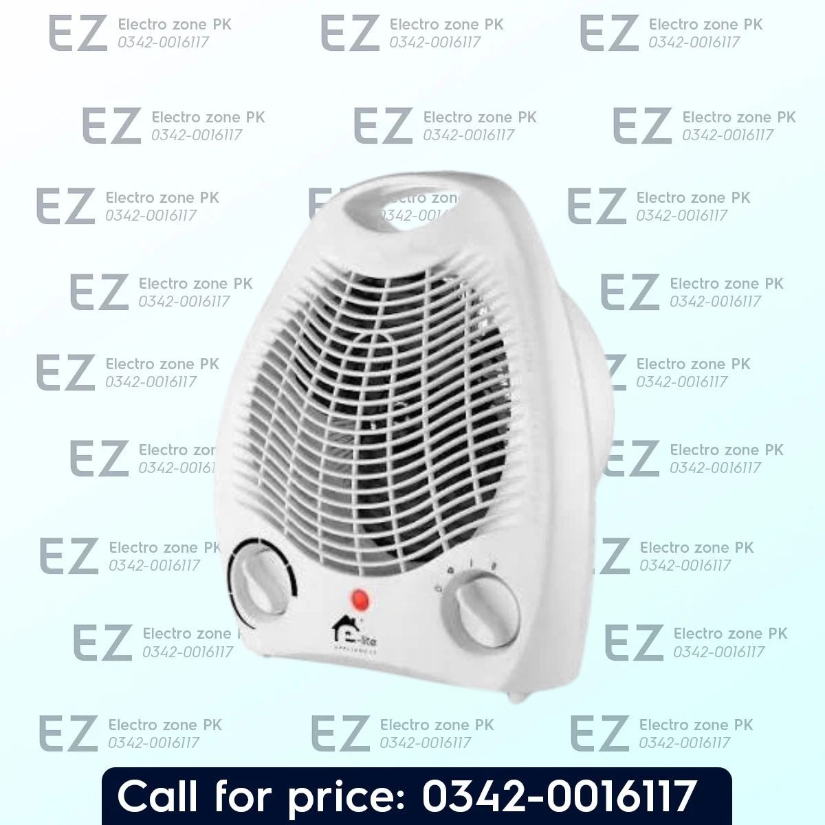 E LITE EFH 804 Electric Fan Heater features 1000W and 2000W heat settings, an adjustable thermostat, cool airflow, and overheat protection for winter comfort.
