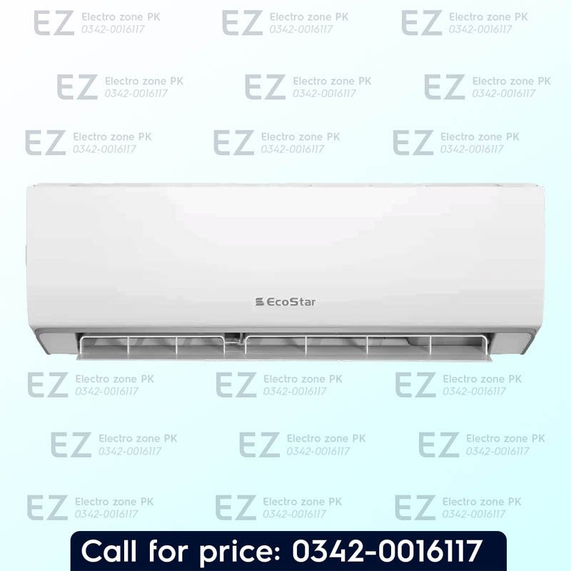 EcoStar AC 1 Ton Inverter Emperor Series features high-speed cooling, inverter technology and optimized power consumption. Shop at Electro Zone Pakistan today.