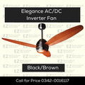 Pak Fan Elegance 56 AC/DC Inverter Ceiling Fan -  Energy Efficient Durable Motor - Rustproof Strong Body - Noiseless Performance