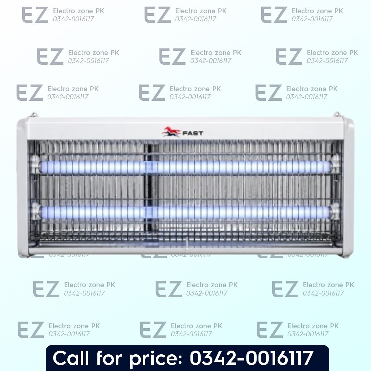 Fast YIK 05E Electric Insect Killer with 40W UV-A light, 365nm wavelength and 2500V high-voltage grid for effective mosquito and fly control.