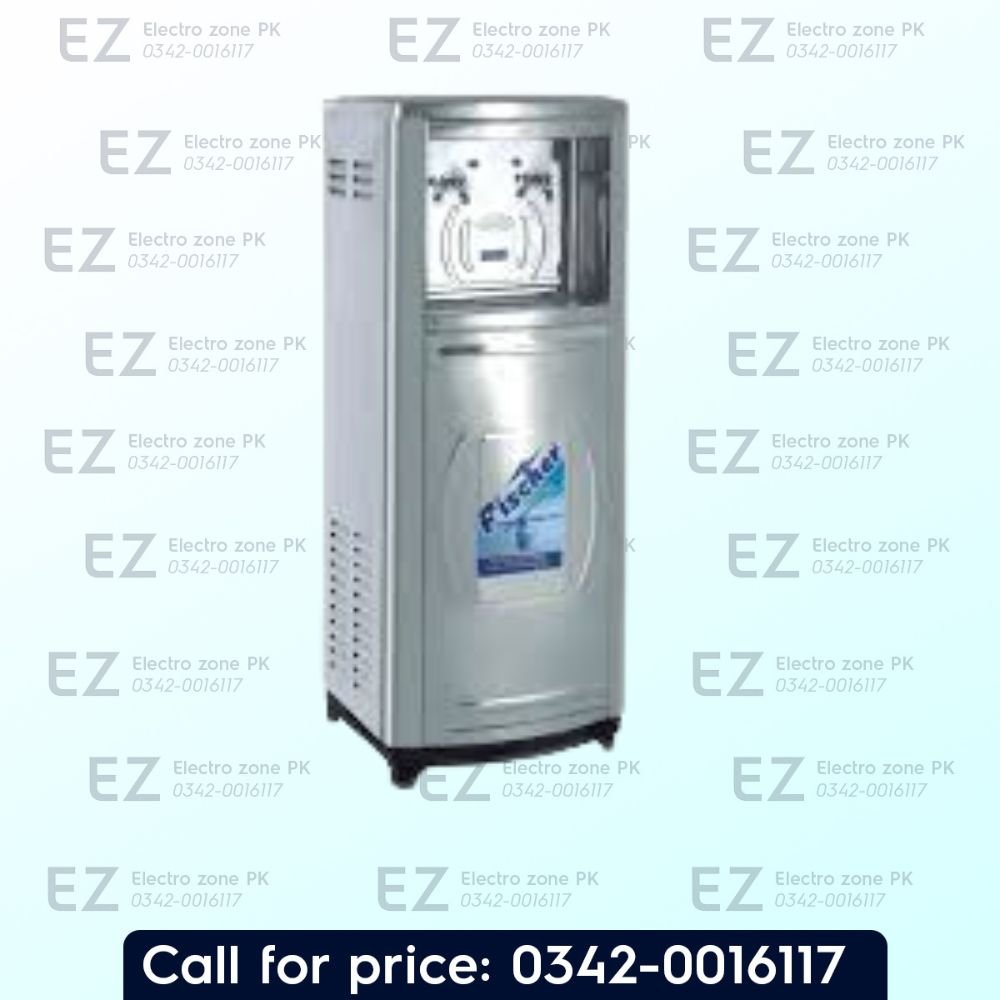 Fischer Electric Water Cooler Capacity 65 Ltr features 65L capacity, efficient electric cooling, durable build and reliable performance at Electro Zone Pakistan.