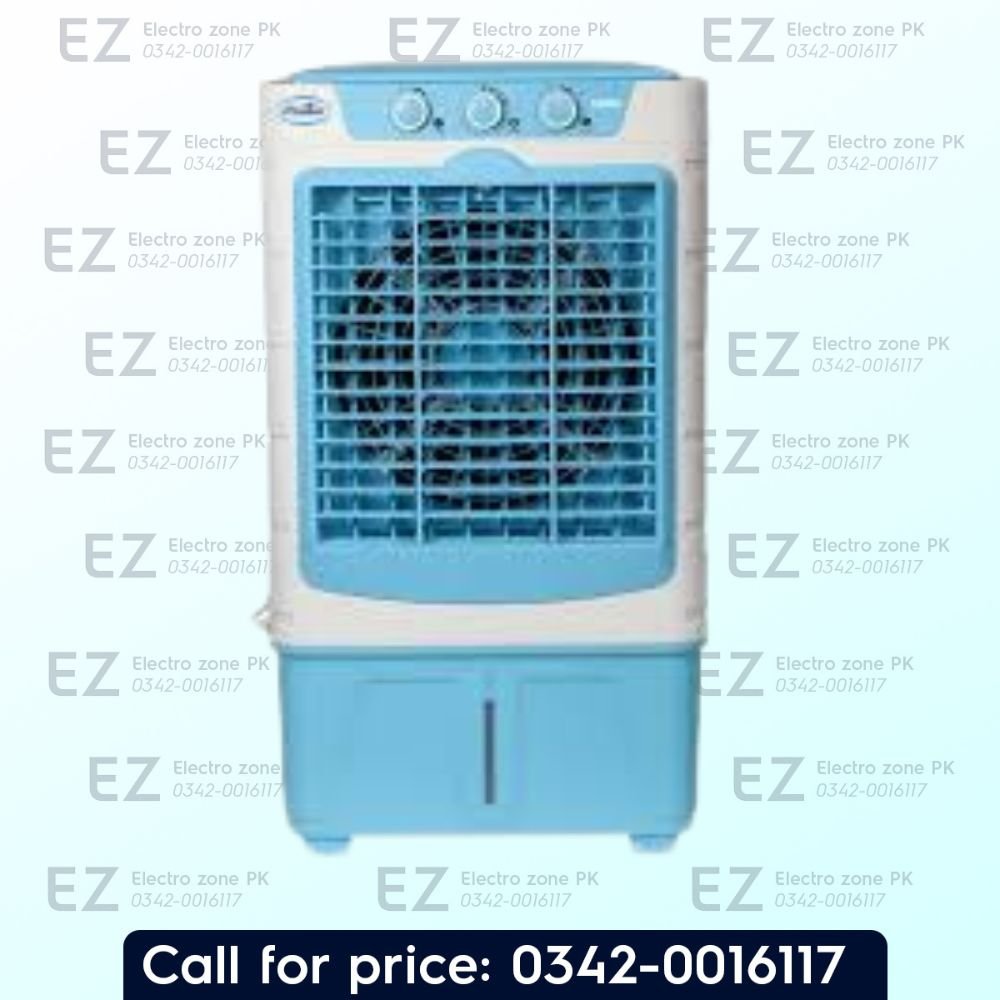 Fischer FS 6000 Air Cooler Ice Pads 100% Copper features copper cooling pads, powerful airflow, efficient cooling at Electro Zone Pakistan for comfort.