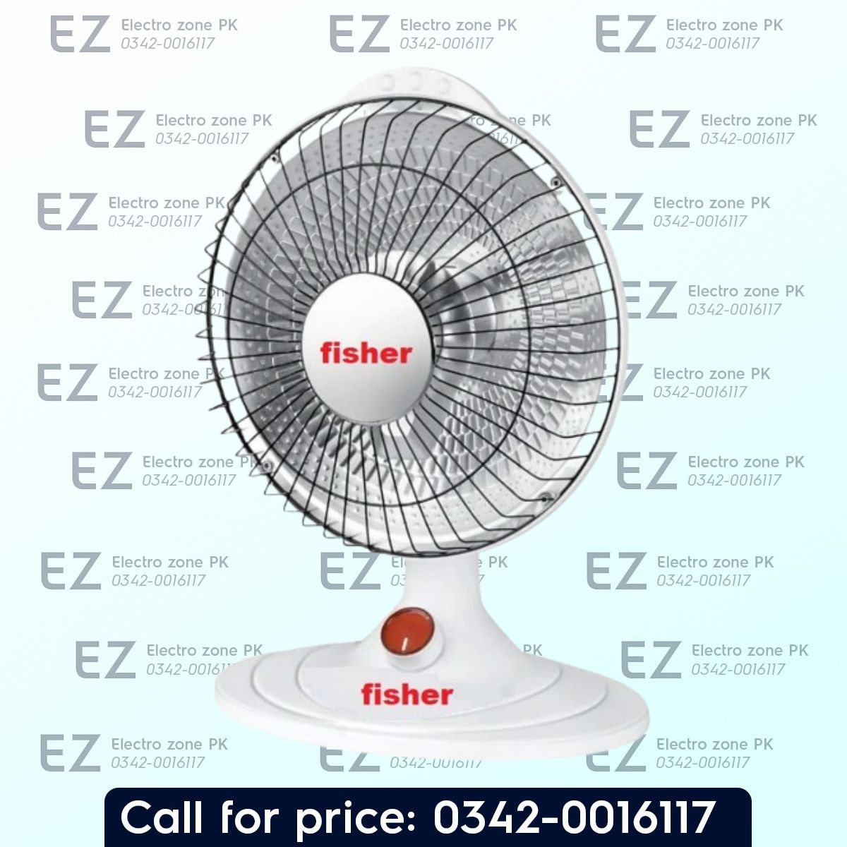 Fisher FR 183 Electric Dish Heater offers 300W and 600W heating settings, durable ABS construction, and easy on/off controls at Electro Zone PK.