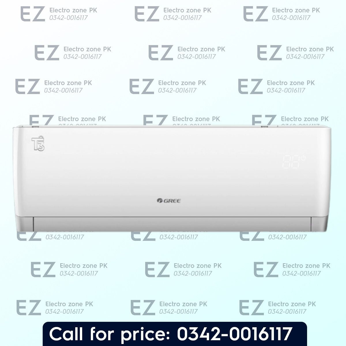 Gree 1 Ton 12PITC12W Pular Cool Only Inverter AC delivers powerful cooling, energy efficiency and reliable performance. Buy now from Electro Zone PK.