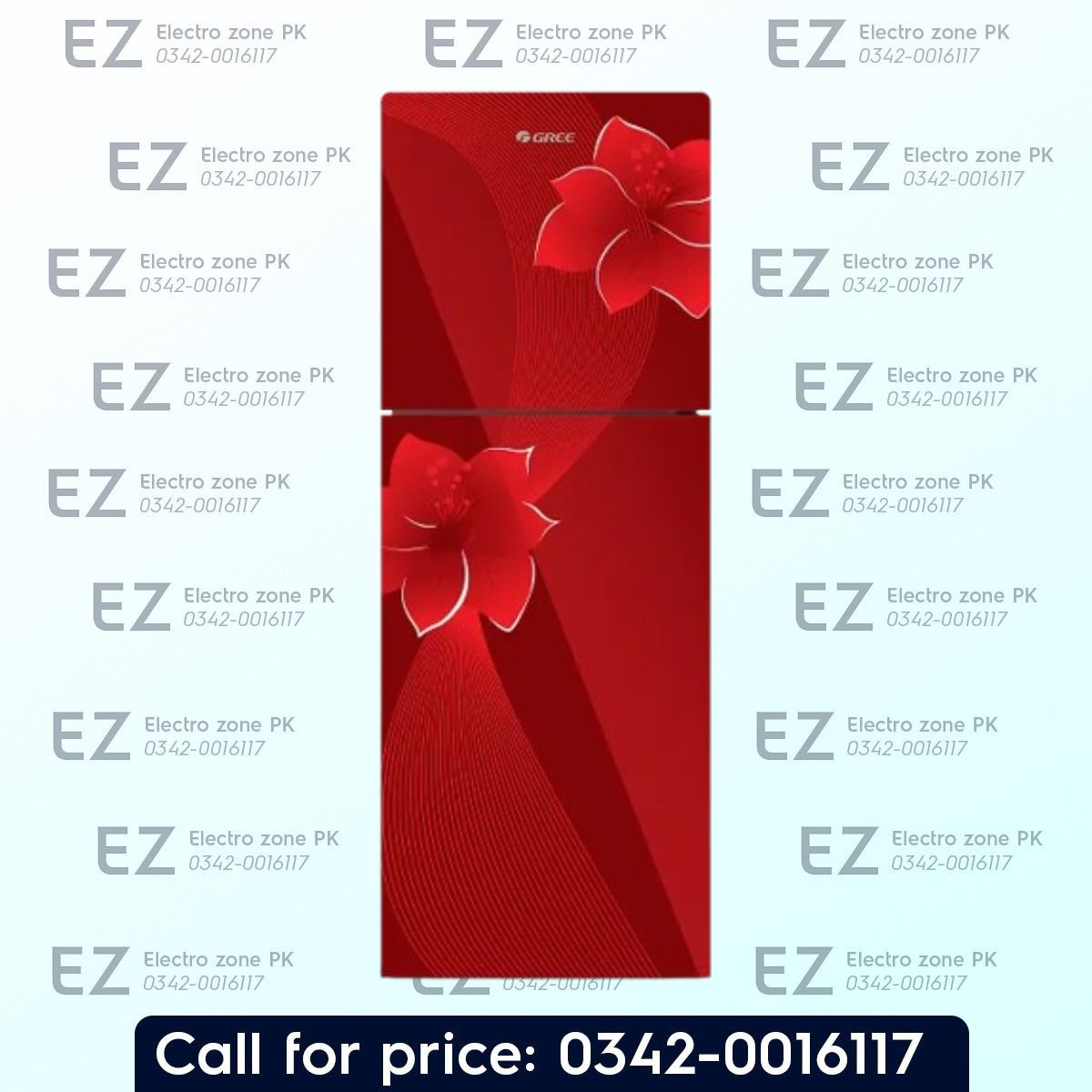 Gree Denali 6460G 230 Liters Refrigerator with 4-star efficiency, R600a refrigerant, LED lighting, anti-bacterial gasket, and spacious crisper storage.