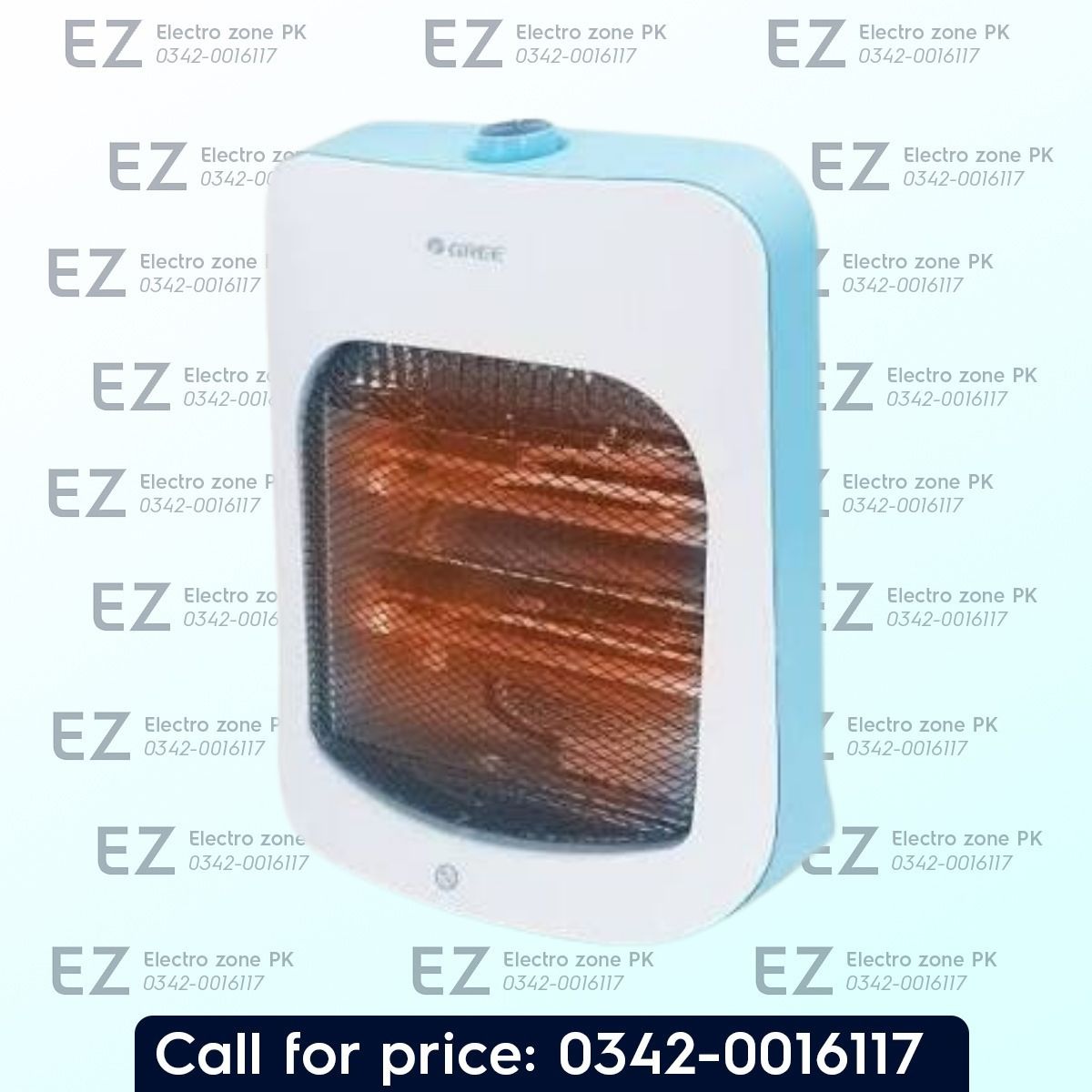 Gree GEH 800B Electric Heater offers efficient 800W heating, a compact design, and convenient operation for reliable indoor warmth at Electro Zone PK.