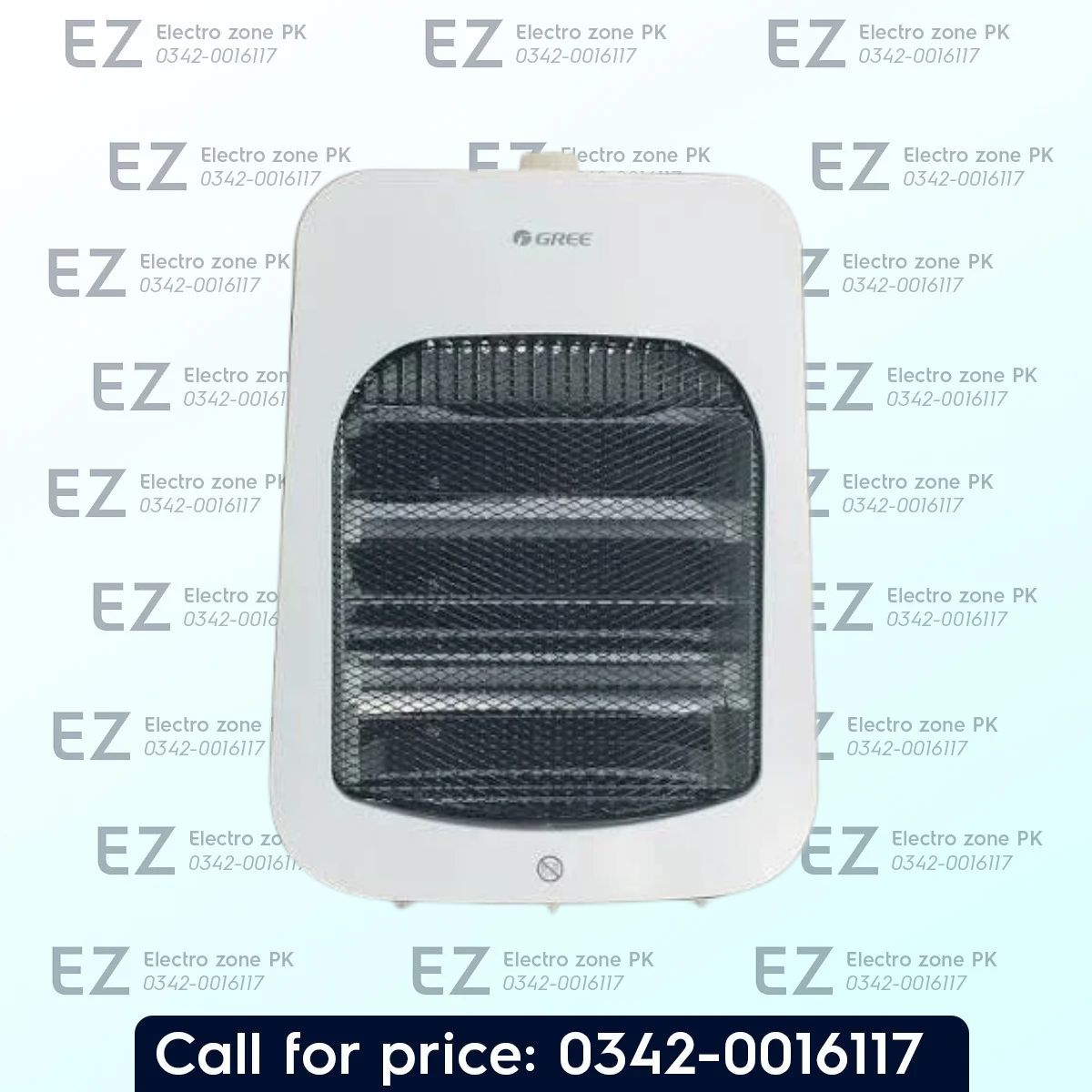 Gree GEH 800G Electric Heater features efficient heating performance, a compact design, and simple controls for convenient indoor warmth at Electro Zone PK.