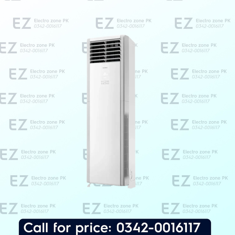 Gree GF 24TF 2 Ton Floor Standing AC features high-capacity cooling, powerful airflow, efficient compressor and durable operation at Electro Zone Pakistan.