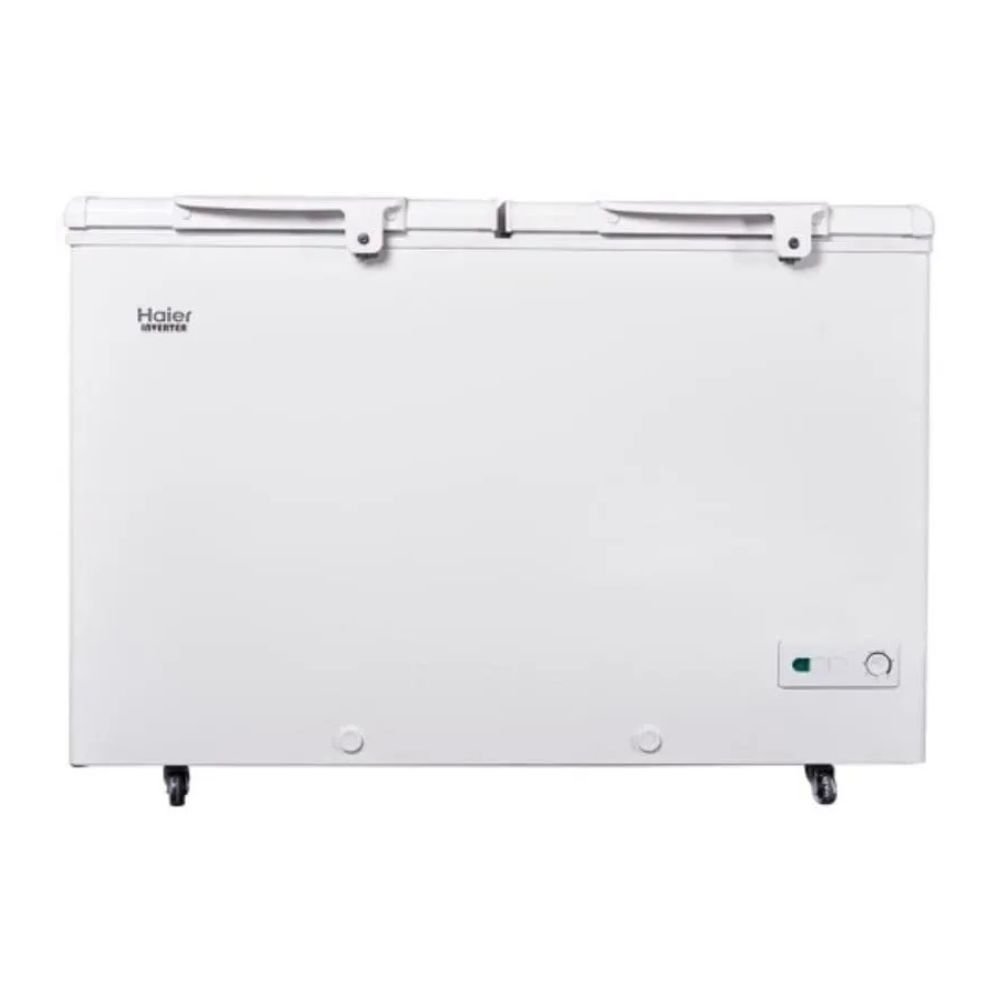 Haier HDF-385H Deep Freezer Double Door White.