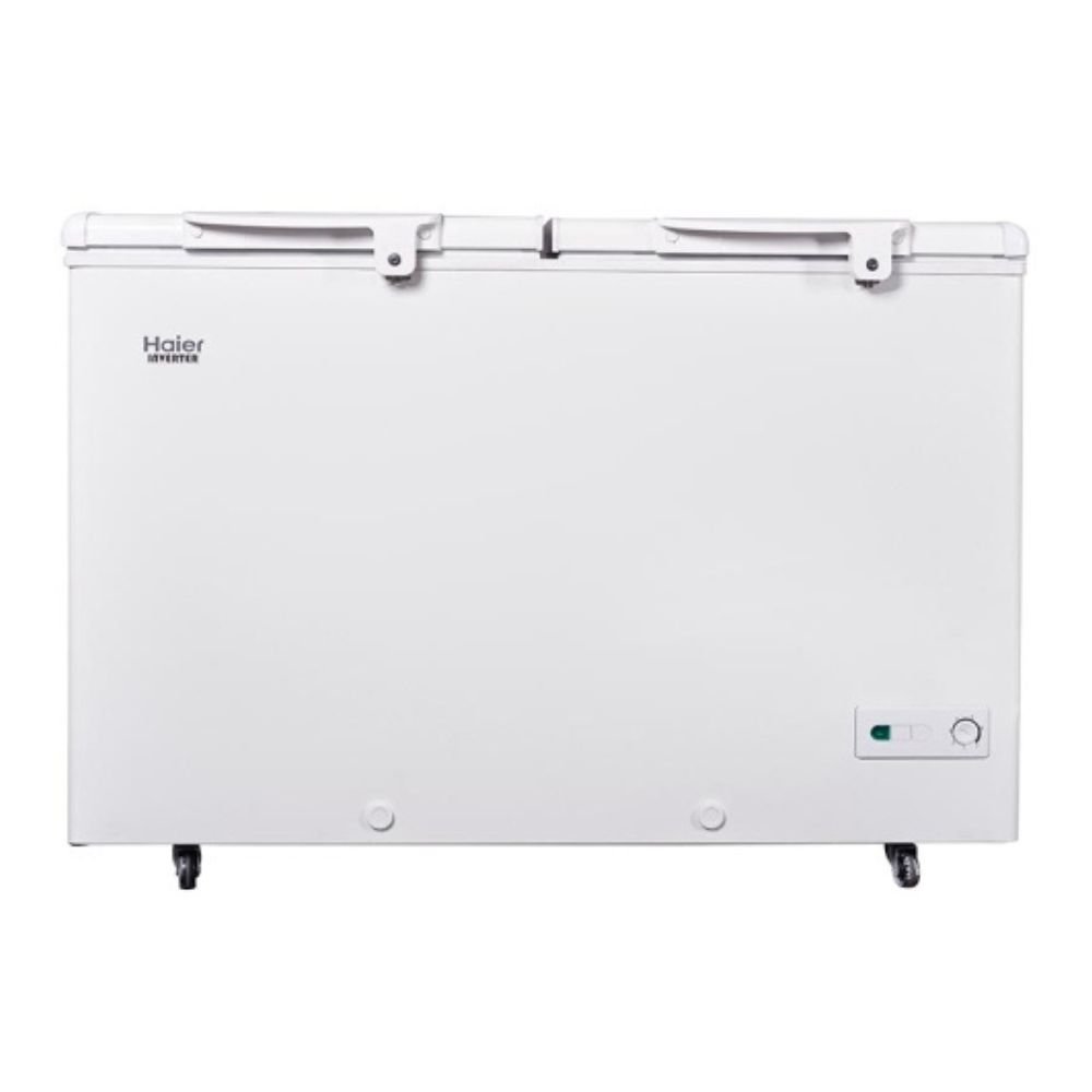 Haier HDF-545 Inverter Deep Freezer with sleek design.